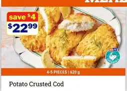 M & M Food Market Potato Crusted Cod offer