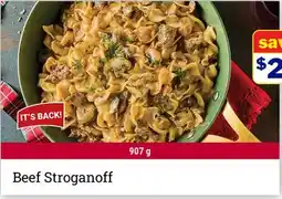 M & M Food Market Beef Stroganoff offer