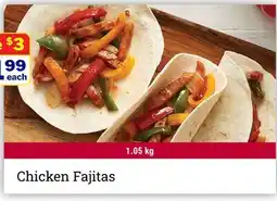 M & M Food Market Chicken Fajitas offer