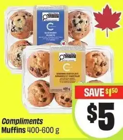 FreshCo Compliments Muffins offer