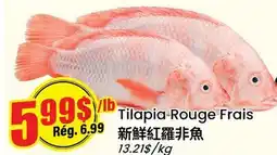 Btrust Supermarket Tilapia Rouge Frais offer