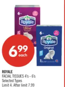 Shoppers Drug Mart ROYALE FACIAL TISSUES offer