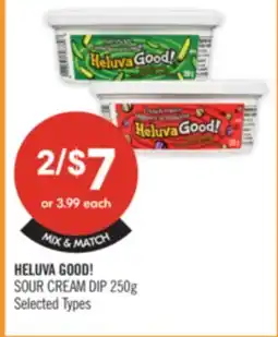 Shoppers Drug Mart HELUVA GOOD! SOUR CREAM DIP offer