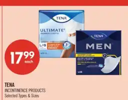 Shoppers Drug Mart TENA INCONTINENCE PRODUCTS offer
