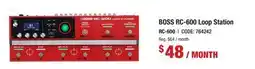 Long & McQuade BOSS RC-600 LOOP STATION offer