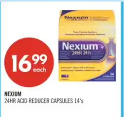 Shoppers Drug Mart NEXIUM 24HR ACID REDUCER CAPSULES offer