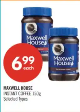 Shoppers Drug Mart MAXWELL HOUSE INSTANT COFFEE offer