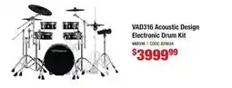 Long & McQuade VAD316 ACOUSTIC DESIGN ELECTRONIC DRUM KIT offer