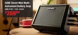 Long & McQuade CUBE STREET MINI MULTI-INSTRUMENT BATTERY AMP offer