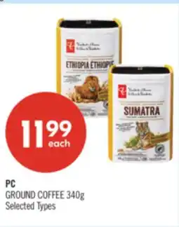Shoppers Drug Mart PC GROUND COFFEE offer