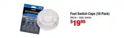 Long & McQuade FOOT SWITCH CAPS (10 PACK) offer