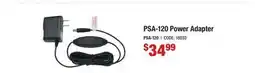 Long & McQuade PSA-120 POWER ADAPTER offer