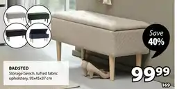 JYSK Badsted Storage bench offer