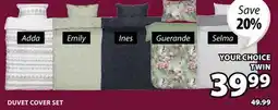 JYSK DUVET COVER SET offer