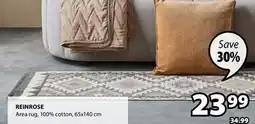 JYSK Reinrose Area rug offer