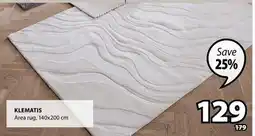 JYSK Klematis Area rug offer