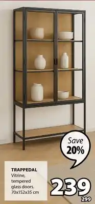 JYSK TRAPPEDAL Vitrine offer