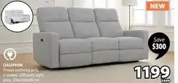 JYSK Dauphin Power reclining sofa offer
