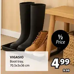 JYSK Vigasio Boot tray offer
