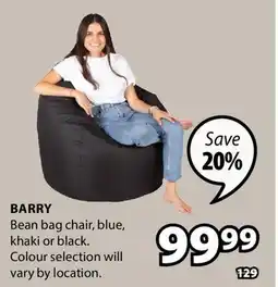 JYSK Barry Bean bag chair offer