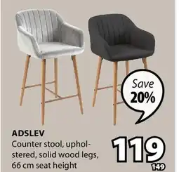 JYSK Adslev Counter stool offer