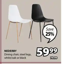 JYSK NEDERBY Dining chair offer