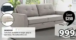 JYSK Windsor Sofa bed offer