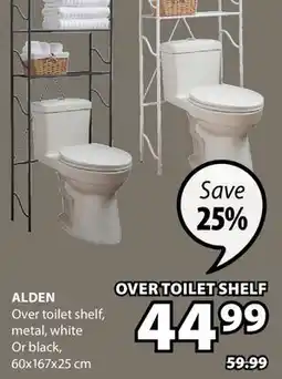 JYSK Alden Over toilet shelf offer