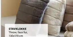 JYSK Stavklokke Throw offer