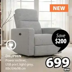 JYSK DAUPHIN Power recliner offer