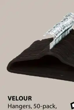 JYSK Velour Hangers offer