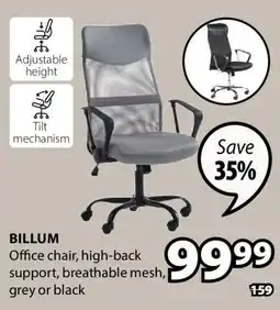 JYSK Billum Office chair offer