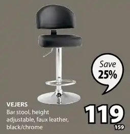 JYSK VEJERS Bar stool offer