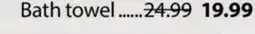 JYSK SORUNDA Bath towel offer