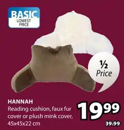JYSK Hannah Reading cushion offer