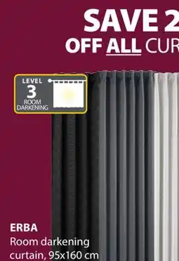JYSK Erba Room Darkening Curtain offer