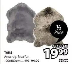 JYSK TAKS Area rug offer