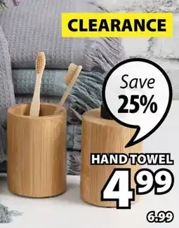 JYSK Orillia Hand towel offer