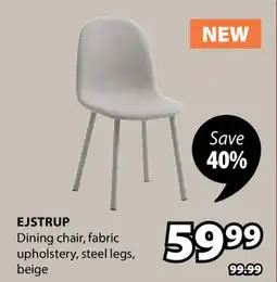 JYSK EJSTRUP Dining chair offer