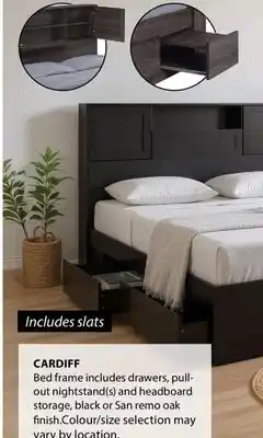 JYSK CARDIFF Bed frame offer