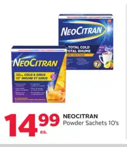 Rexall NEOCITRAN Powder Sachets 10' s offer