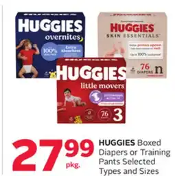 Rexall HUGGIES Boxed Diapers or Training Pants offer