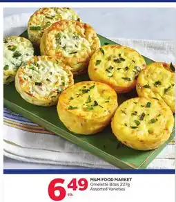 Rexall M&M FOOD MARKET Omelette Bites offer