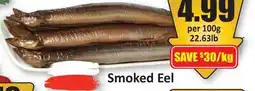 Starsky Smoked Eel offer