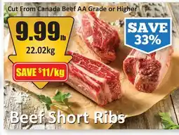 Starsky Beef Short Ribs offer