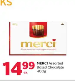 Rexall MERCI Assorted Boxed Chocolate offer