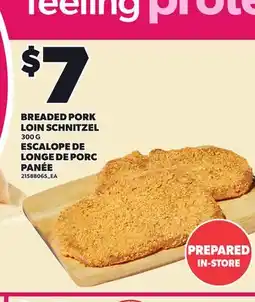 Independent City Market BREADED PORK LOIN SCHNITZEL offer
