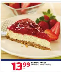 Rexall M&M FOOD MARKET Strawberry Cheesecake offer