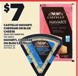 Independent City Market CASTELLO HAVARTI CHEDDAR OR BLUE CHEESE offer
