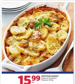 Rexall M&M FOOD MARKET Supreme Scalloped Potatoes offer